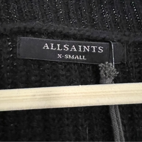 NWT ALLSAINTS
Fia Embroidered Sweater In Black XS - Picture 6 of 9